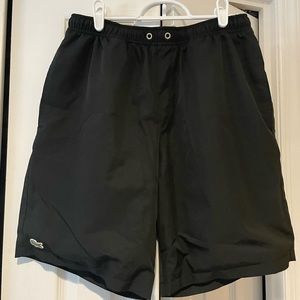 Mens Lacoste sport shorts, size small